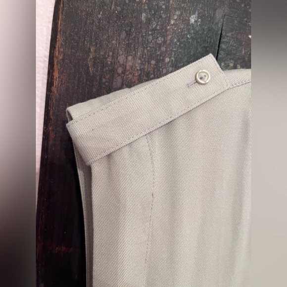 XXL Simply Vera Vera Wang khaki sleeveless wide leg utility jumpsuit. NWOT - Picture 3 of 9